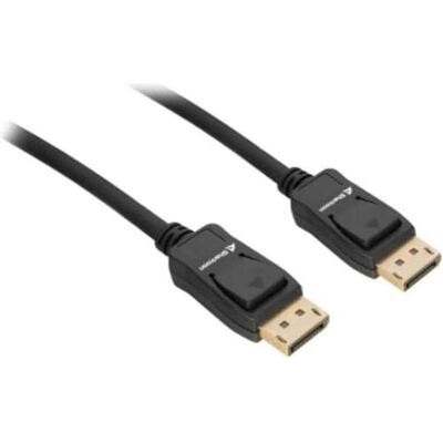Câble DisplayPort 1.4 Sharkoon - Noir, 2m - Publicité Câble DisplayPort 1.4 Sharkoon - Noir, 2m - Publicité