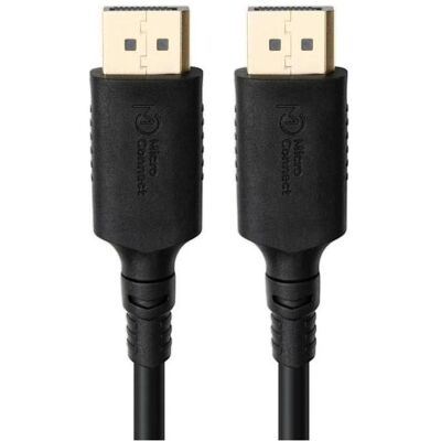 MicroConnect ColorFlex 4K DisplayPort 1.2 (2 m), Câble vidéo, Noir - Publicité MicroConnect ColorFlex 4K DisplayPort 1.2 (2 m), Câble vidéo, Noir - Publicité