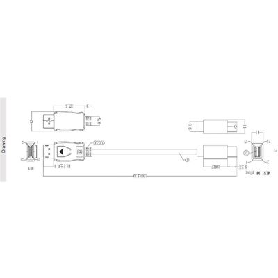 Bachmann Câble Mini DisplayPort 1,5m Page1/2 : Mini DP (1.50 m), Câble vidéo, Noir - Publicité Bachmann Câble Mini DisplayPort 1,5m Page1/2 : Mini DP (1.50 m), Câble vidéo, Noir - Publicité