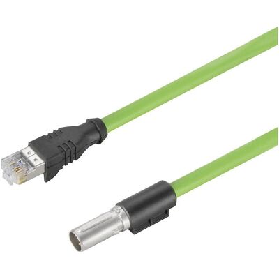 Câble de données Weidmüller HDCXX5E01MMSRJ45 1m - 100 Mbps - Publicité Câble de données Weidmüller HDCXX5E01MMSRJ45 1m - 100 Mbps - Publicité