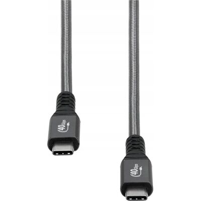 ProXtend Câble USB4 Gen. 3x2 40Gbps 100W 0.5M (0.50 m, USB 4, 100 W), Câble USB - Publicité ProXtend Câble USB4 Gen. 3x2 40Gbps 100W 0.5M (0.50 m, USB 4, 100 W), Câble USB - Publicité