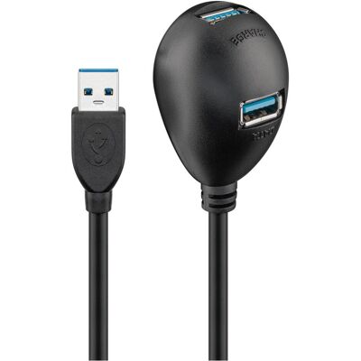 Goobay USB A - USB A (1.50 m, USB 3.2 Gen 1), Câble USB - Publicité Goobay USB A - USB A (1.50 m, USB 3.2 Gen 1), Câble USB - Publicité