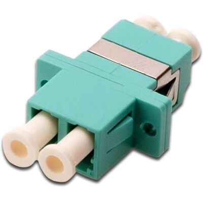 Digitus LC / LC duplex coupling color aqua zirconia ceramic sleeve plastic housing multimode incl. screws (Raccord réseau), Réseau : accessoires - Publicité Digitus LC / LC duplex coupling color aqua zirconia ceramic sleeve plastic housing multimode incl. screws (Raccord réseau), Réseau : accessoires - Publicité