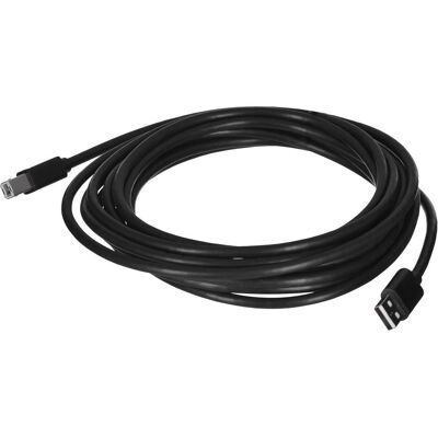 Unitek Y-C421GBK Câble USB USB 2.0 USB A USB B (5 m, USB 2.0), Câble USB - Publicité Unitek Y-C421GBK Câble USB USB 2.0 USB A USB B (5 m, USB 2.0), Câble USB - Publicité