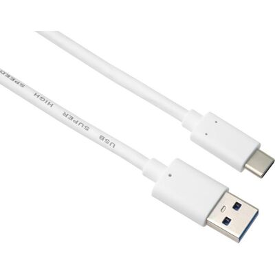 Câble USB-C vers USB 3.0 A - 2M Blanc - Publicité Câble USB-C vers USB 3.0 A - 2M Blanc - Publicité
