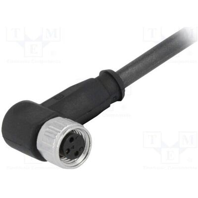 Harting Connecteur : M8 femelle broche n° 3 coudée à 90° avec fiche de raccordement de 1 m, Câble + prise électronique - Publicité Harting Connecteur : M8 femelle broche n° 3 coudée à 90° avec fiche de raccordement de 1 m, Câble + prise électronique - Publicité