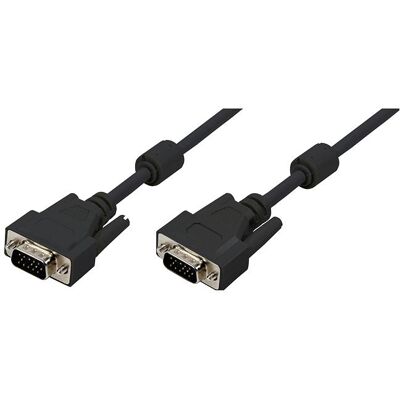 LogiLink VGA — VGA (10 m), Câble vidéo, Noir - Publicité LogiLink VGA — VGA (10 m), Câble vidéo, Noir - Publicité