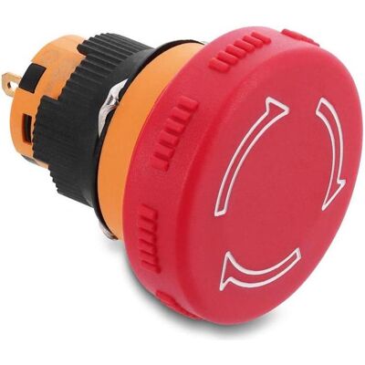 Delock Pilzkopf Taster zum Einbau 16 mm 2 x Lötanschluss (kurz) Kunststoff 32 mm Ø (22119), Bouton + interrupteur, Rouge - Publicité Delock Pilzkopf Taster zum Einbau 16 mm 2 x Lötanschluss (kurz) Kunststoff 32 mm Ø (22119), Bouton + interrupteur, Rouge - Publicité