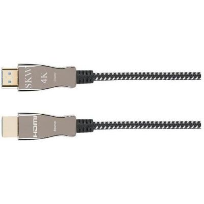Exertis Connect Ultra High-Speed HDMI 2.0 AOC Hybrid-Kabel, 8K@30Hz, 4:4:4, HDMI St. A / HDMI St. A (30 m), Câble vidéo, Noir - Publicité Exertis Connect Ultra High-Speed HDMI 2.0 AOC Hybrid-Kabel, 8K@30Hz, 4:4:4, HDMI St. A / HDMI St. A (30 m), Câble vidéo, Noir - Publicité