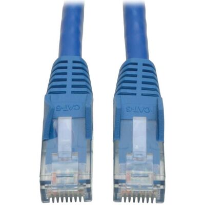 Eaton Câble Ethernet UTP moulé sans couture Cat6 Gigabit RJ45 M/M Bleu 0,91m (U/UTP, CAT6, 0.91 m), Câble réseau - Publicité Eaton Câble Ethernet UTP moulé sans couture Cat6 Gigabit RJ45 M/M Bleu 0,91m (U/UTP, CAT6, 0.91 m), Câble réseau - Publicité