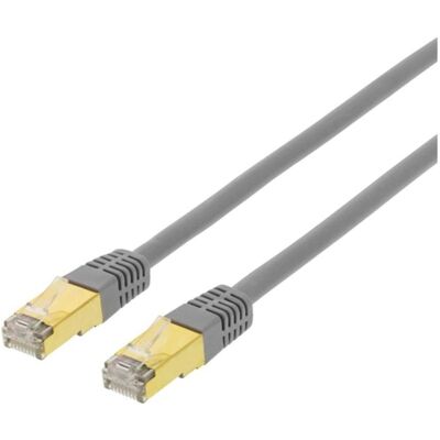 Deltaco Modèle 600MHz Gris Câble réseau Cat7 RJ-45 - 3m - Publicité Deltaco Modèle 600MHz Gris Câble réseau Cat7 RJ-45 - 3m - Publicité