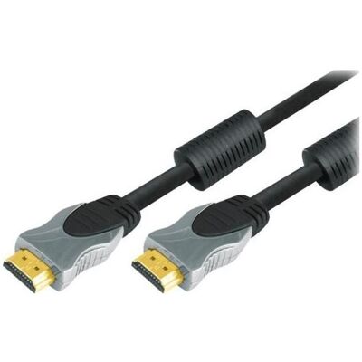 Tecline HDMI (Typ A) — HDMI (Typ A) (10 m), Câble vidéo, Gris - Publicité Tecline HDMI (Typ A) — HDMI (Typ A) (10 m), Câble vidéo, Gris - Publicité