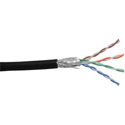 Câble réseau InLine 72099S - Noir, 100 m, Cat5e, SF/UTP - Publicité Câble réseau InLine 72099S - Noir, 100 m, Cat5e, SF/UTP - Publicité