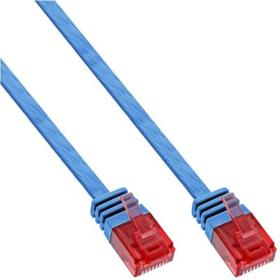 Câble réseau bleu InLine 10m Cat6 U/UTP - Publicité Câble réseau bleu InLine 10m Cat6 U/UTP - Publicité