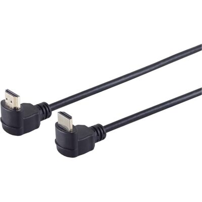 Câble Moniteur HDMI Shiverpeaks 2 x HDMI A Connecteur Angulé 1.5m - Câble Vidéo - Publicité Câble Moniteur HDMI Shiverpeaks 2 x HDMI A Connecteur Angulé 1.5m - Câble Vidéo - Publicité