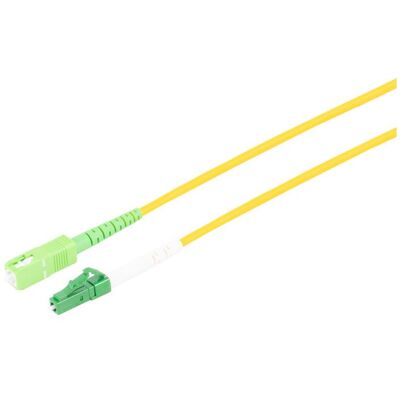 S-Conn LWL Patchkabel Simplex LC/APC / SC/APC OS2 1,0m (1 m), Câble réseau - Publicité S-Conn LWL Patchkabel Simplex LC/APC / SC/APC OS2 1,0m (1 m), Câble réseau - Publicité
