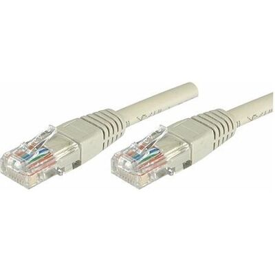 Exertis Connect Câble patch U/UTP, non blindé, CAT.5e, gris, 5,0m Câble patch avec protection anti-plis (U/UTP, CAT5e, 5 m), Câble réseau - Publicité Exertis Connect Câble patch U/UTP, non blindé, CAT.5e, gris, 5,0m Câble patch avec protection anti-plis (U/UTP, CAT5e, 5 m), Câble réseau - Publicité