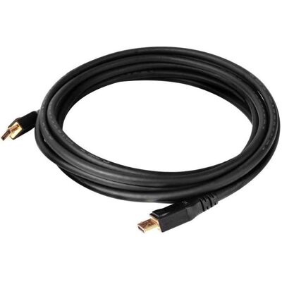 Club 3D DisplayPort — DisplayPort (5 m), Câble vidéo, Noir - Publicité Club 3D DisplayPort — DisplayPort (5 m), Câble vidéo, Noir - Publicité