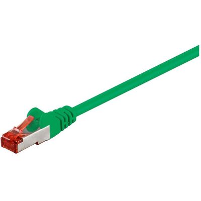 Goobay CAT 6 Câble patch, S/FTP (PiMF), vert, 0.5 m (S/FTP, CAT6, 0.50 m), Câble réseau - Publicité Goobay CAT 6 Câble patch, S/FTP (PiMF), vert, 0.5 m (S/FTP, CAT6, 0.50 m), Câble réseau - Publicité