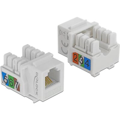 Delock Entrée modulaire - RJ-12 - blanc (Module Keystone), Réseau : accessoires - Publicité Delock Entrée modulaire - RJ-12 - blanc (Module Keystone), Réseau : accessoires - Publicité