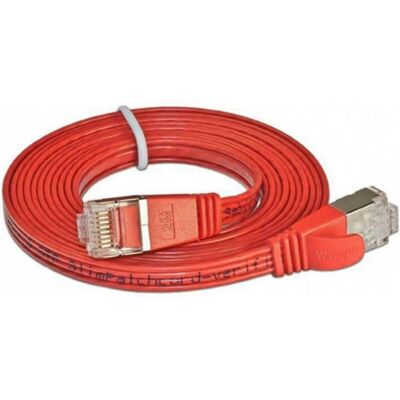 Wirewin PKW-STP-SLIM-KAT6 3.0 RT - Câble réseau Cat6 U/FTP plat - Rouge - Publicité Wirewin PKW-STP-SLIM-KAT6 3.0 RT - Câble réseau Cat6 U/FTP plat - Rouge - Publicité
