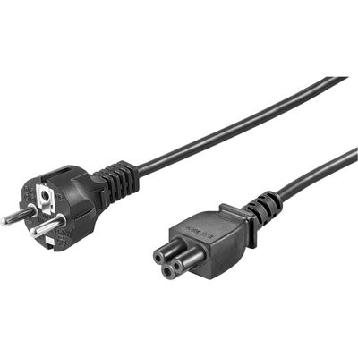 Goobay Câble de connexion au réseau (contact de protection), 1,8 m, Noir, Noir (1.80 m), Câble d'alimentation, Noir - Publicité Goobay Câble de connexion au réseau (contact de protection), 1,8 m, Noir, Noir (1.80 m), Câble d'alimentation, Noir - Publicité