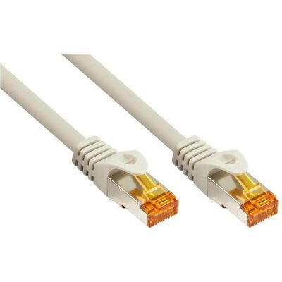 Kabelmeister Cat.7 Patchkabel RJ45, 30m, TPE, S/FTP, grau, Kupferleiter (S/FTP, CAT7, 30 m), Câble réseau - Publicité Kabelmeister Cat.7 Patchkabel RJ45, 30m, TPE, S/FTP, grau, Kupferleiter (S/FTP, CAT7, 30 m), Câble réseau - Publicité