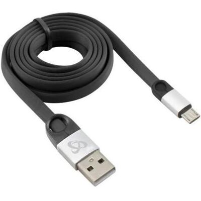 Sbox USB->Micro USB M/M 1.5m USB-MICRO-2,4A (1.50 m, USB 2.0), Câble USB - Publicité Sbox USB->Micro USB M/M 1.5m USB-MICRO-2,4A (1.50 m, USB 2.0), Câble USB - Publicité