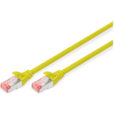 Digitus CAT 6 S-FTP Câble patch Cu LSZH AWG 27/7 Longueur 7 m Couleur jaune (S/FTP, CAT6, 7 m), Câble réseau - Publicité Digitus CAT 6 S-FTP Câble patch Cu LSZH AWG 27/7 Longueur 7 m Couleur jaune (S/FTP, CAT6, 7 m), Câble réseau - Publicité