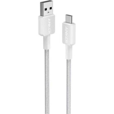 Câble USB Anker A81H5G21 - Blanc - 0,9m - Publicité Câble USB Anker A81H5G21 - Blanc - 0,9m - Publicité