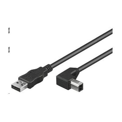 Câble USB 2.0 Haute Vitesse - 2m, connecteur B 90° - Câble USB - Publicité Câble USB 2.0 Haute Vitesse - 2m, connecteur B 90° - Câble USB - Publicité