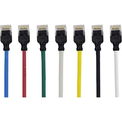 Mercodan KAT6A SLIM UTP 2,0m (CAT6a, 2 m), Câble réseau - Publicité Mercodan KAT6A SLIM UTP 2,0m (CAT6a, 2 m), Câble réseau - Publicité