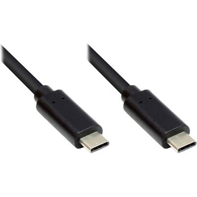 Câble USB EXSYS - 0,5m USB-C à USB-C, USB 3.2 Gen 1, Noir - Publicité Câble USB EXSYS - 0,5m USB-C à USB-C, USB 3.2 Gen 1, Noir - Publicité