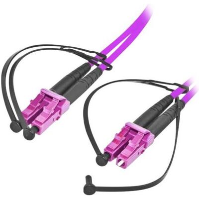 Lightwin Câble patch LWL Duplex, 10Gbps, OM4 (7 m), Câble réseau - Publicité Lightwin Câble patch LWL Duplex, 10Gbps, OM4 (7 m), Câble réseau - Publicité