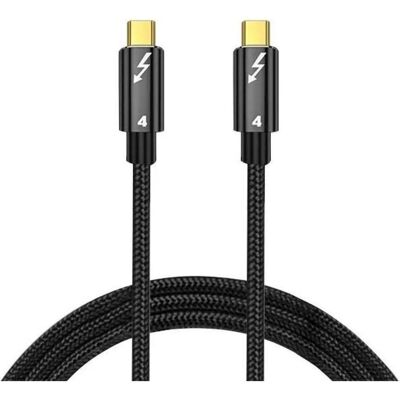 PowerGuard USB C — USB C (1 m, Thunderbolt 4, USB 3.2 Gen 2, 100 W), Câble USB - Publicité PowerGuard USB C — USB C (1 m, Thunderbolt 4, USB 3.2 Gen 2, 100 W), Câble USB - Publicité