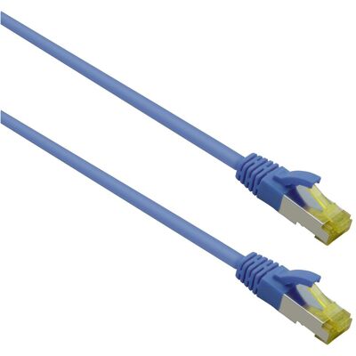 Helos Câble patch ultra flex S/FTP Cat 6a TPE bleu 1,0m (S/FTP, CAT6a, 1 m), Câble réseau - Publicité Helos Câble patch ultra flex S/FTP Cat 6a TPE bleu 1,0m (S/FTP, CAT6a, 1 m), Câble réseau - Publicité