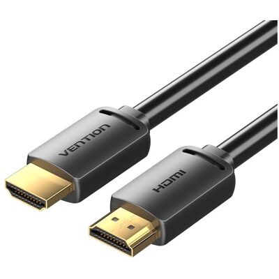 Vention Câble 4K HDMI M/M 1.5m (Noir) (1.50 m), Câble vidéo, Noir - Publicité Vention Câble 4K HDMI M/M 1.5m (Noir) (1.50 m), Câble vidéo, Noir - Publicité