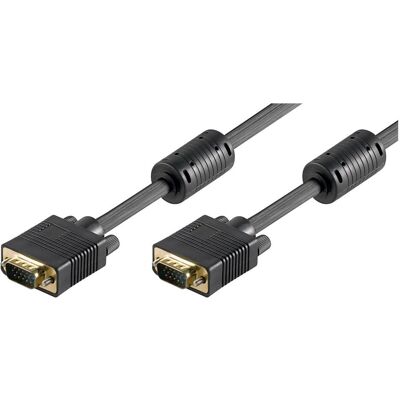 Gembird Cablexpert Premium CC-PPVGA-10-B (3 m), Câble vidéo, Noir - Publicité Gembird Cablexpert Premium CC-PPVGA-10-B (3 m), Câble vidéo, Noir - Publicité