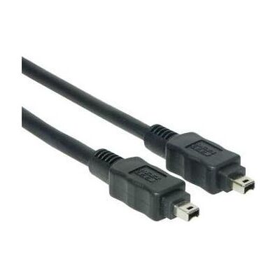 Câble Firewire 400 EXSYS - 4,5m - Noir - Publicité Câble Firewire 400 EXSYS - 4,5m - Noir - Publicité