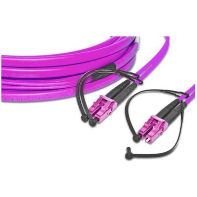 Lightwin Câble patch LWL Duplex, 10Gbps, OM4 (7 m), Câble réseau - Publicité Lightwin Câble patch LWL Duplex, 10Gbps, OM4 (7 m), Câble réseau - Publicité