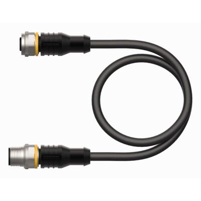 Turck Ligne RFID (5 m), Câble d'alimentation, Noir - Publicité Turck Ligne RFID (5 m), Câble d'alimentation, Noir - Publicité