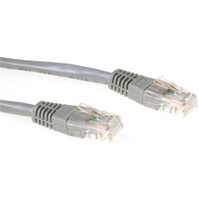 ACT Câble patch gris de 10 mètres U/UTP CAT6 avec connecteurs RJ45. Cat6 u/utp grey 10.00m (U/UTP, CAT6, 10 m), Câble réseau - Publicité ACT Câble patch gris de 10 mètres U/UTP CAT6 avec connecteurs RJ45. Cat6 u/utp grey 10.00m (U/UTP, CAT6, 10 m), Câble réseau - Publicité