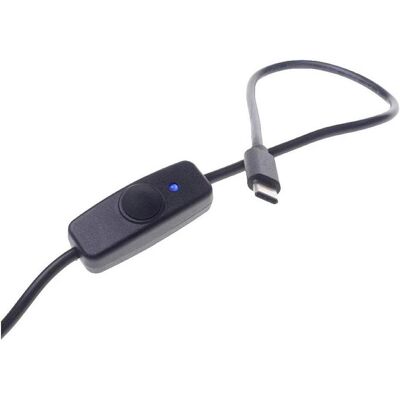 Câble d'alimentation Radxa RockPi_USB-AtoC_SW - USB 2.0, 1,50 m, Noir, Interrupteur marche/arrêt - Publicité Câble d'alimentation Radxa RockPi_USB-AtoC_SW - USB 2.0, 1,50 m, Noir, Interrupteur marche/arrêt - Publicité