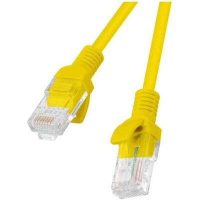 Câble réseau Lanberg 3M Cat 5E UTP - Jaune - Publicité Câble réseau Lanberg 3M Cat 5E UTP - Jaune - Publicité