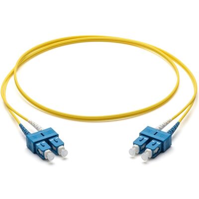 Corning F727202G2Z20002M - Jaune 2 m SC UPC duplex patch cable - Publicité Corning F727202G2Z20002M - Jaune 2 m SC UPC duplex patch cable - Publicité