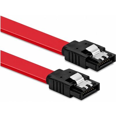 PowerGuard Câble de données Racing Red SATA 3.0, 50 cm, 6 Gbps, droit, avec clip de verrouillage (50 cm, SATA III), Câble interne (PC) - Publicité PowerGuard Câble de données Racing Red SATA 3.0, 50 cm, 6 Gbps, droit, avec clip de verrouillage (50 cm, SATA III), Câble interne (PC) - Publicité