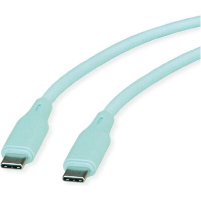 Roline USB 2.0 Kabel, Typ C-C, ST/ST (1 m, USB 2.0, 60 W), Câble USB - Publicité Roline USB 2.0 Kabel, Typ C-C, ST/ST (1 m, USB 2.0, 60 W), Câble USB - Publicité