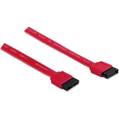 Manhattan Câble SATA (50 cm, SATA), Câble interne (PC) - Publicité Manhattan Câble SATA (50 cm, SATA), Câble interne (PC) - Publicité
