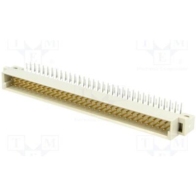 Harting Connecteur : prise DIN 41612 mâle, broches : 64, coudées à 90°, 2 A, THT, a+b, Câble + prise électronique - Publicité Harting Connecteur : prise DIN 41612 mâle, broches : 64, coudées à 90°, 2 A, THT, a+b, Câble + prise électronique - Publicité