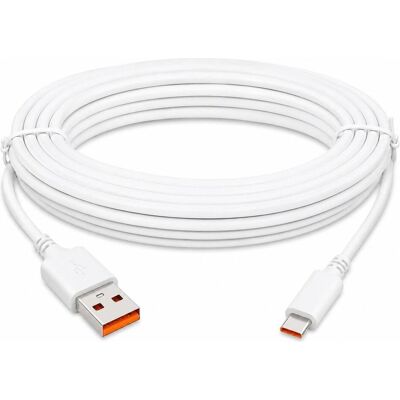 PowerGuard 5m USB-A auf USB-C Strom- und Datenkabel für Sicherheitskameras (5 m), Câble USB - Publicité PowerGuard 5m USB-A auf USB-C Strom- und Datenkabel für Sicherheitskameras (5 m), Câble USB - Publicité